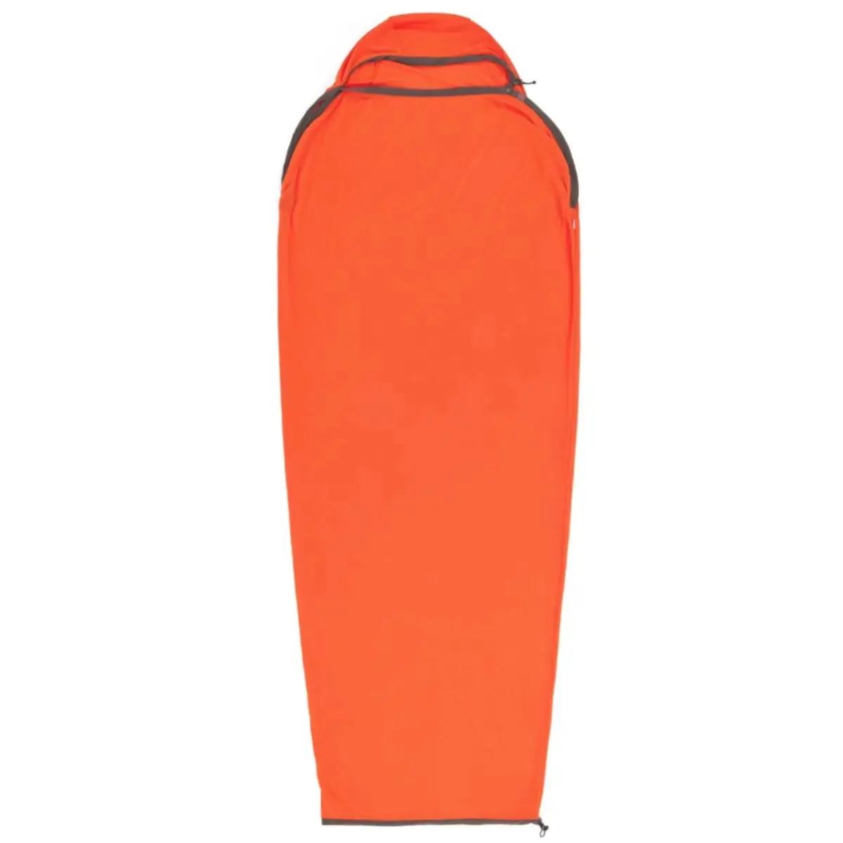 Sea To Summit Reactor Extreme Sleeping Bag Liner - Compact Mummy with Drawcord - Orange