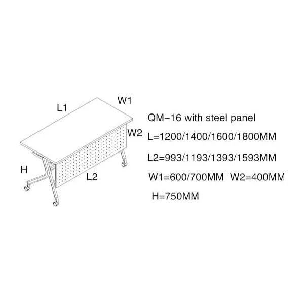 SF-QEM-126 活動摺檯  Folding Desk