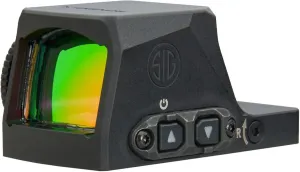 SIG SAUER Romeo-X Enclosed PRO Pistol-Mounted Red Dot Sight - Rugged Durable Aluminum Lightweight Waterproof Miniature MOTAC Reflex Sight with 15 Illumination Settings