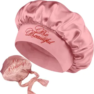 Silk Sleeping Bonnets for Hair Health Protection, Moisture Retention, Frizz-Free