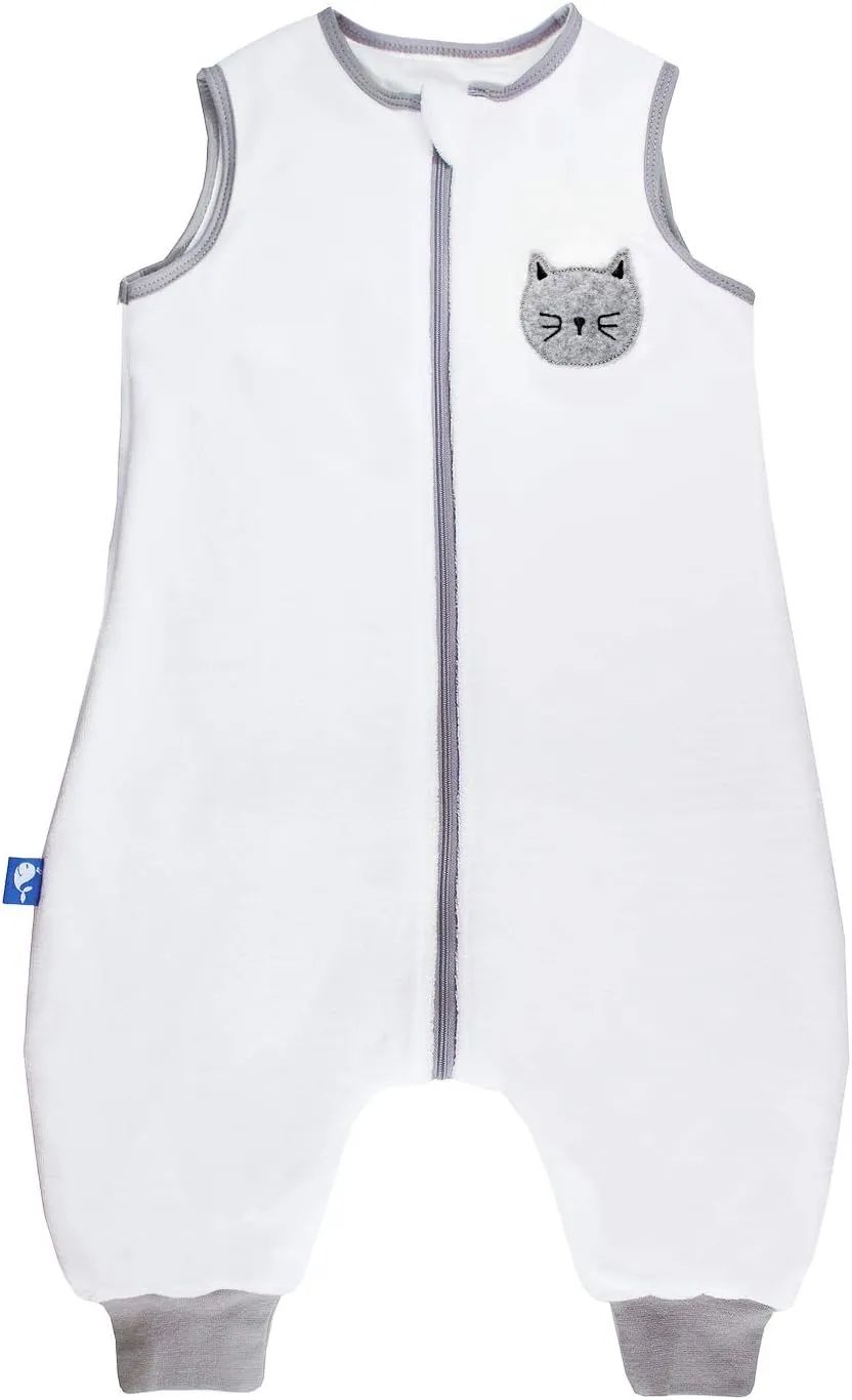 Sincere Baby Sleep Sack Spring Autumn Warm Infant Walking Sleeping Bag with Legs Wearable Blankets Pajamas 6M-4Years