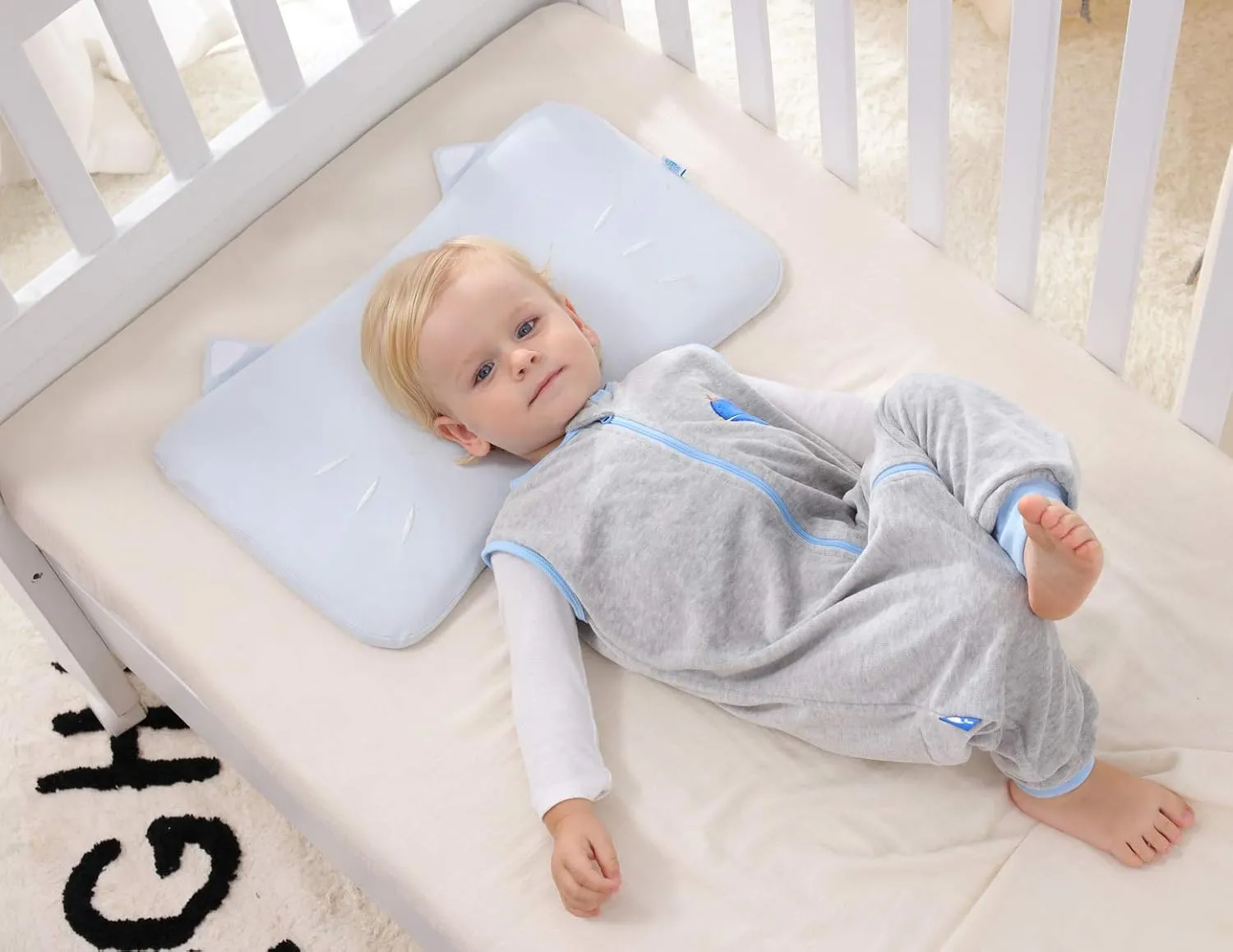 Sincere Baby Sleep Sack Spring Autumn Warm Infant Walking Sleeping Bag with Legs Wearable Blankets Pajamas 6M-4Years