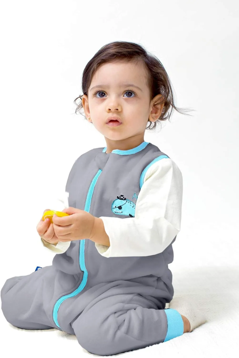Sincere Baby Sleep Sack Spring Autumn Warm Infant Walking Sleeping Bag with Legs Wearable Blankets Pajamas 6M-4Years