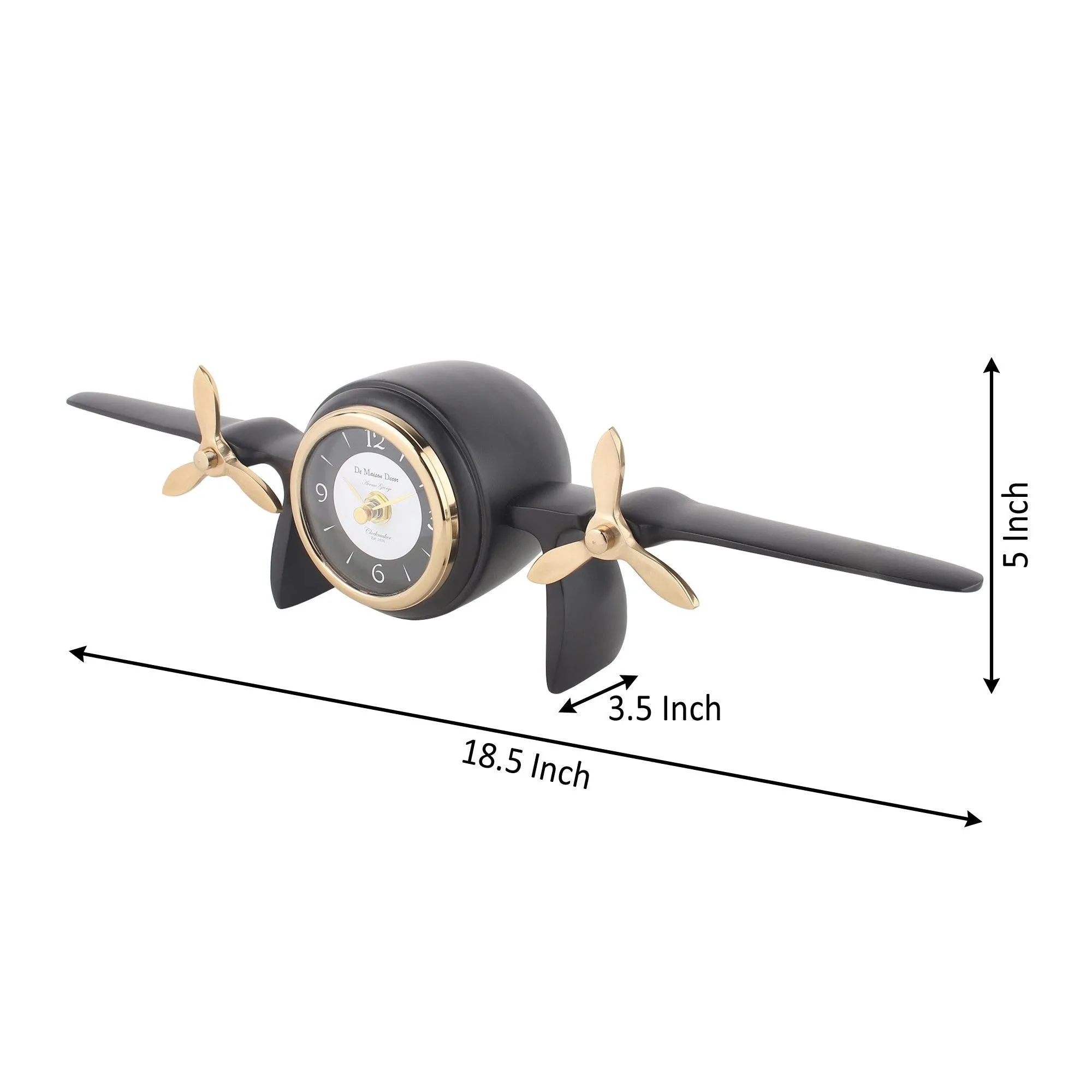 Skyward's - The Table Clock in Black