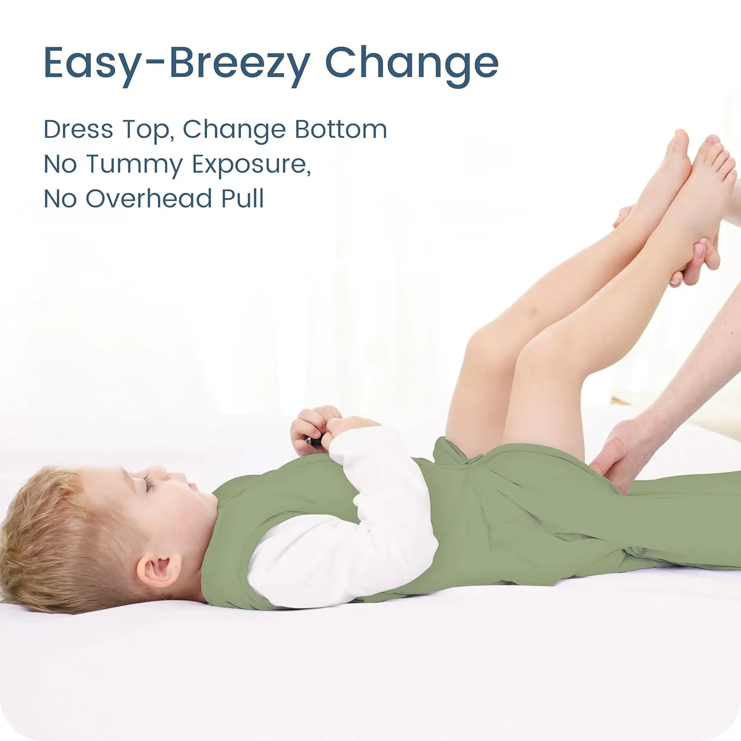 Sleep Sack 0-6 Months 1.0 TOG, Swaddle Transition Sleeping Bag, Premium Baby Wearable Blanket with 2-way Safe Zipper All Season Sleep Sacks