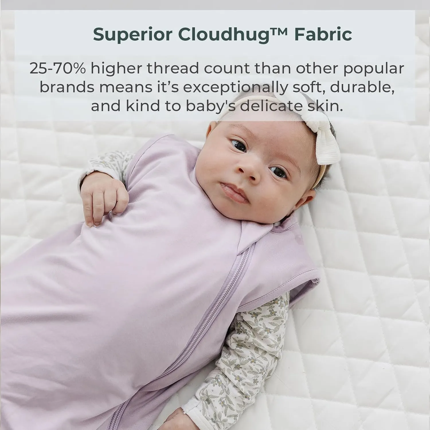 Sleep Sack 0.5 Tog - Rayon made from Bamboo Baby Sleeping Bag, Wearable Blanket, Unisex