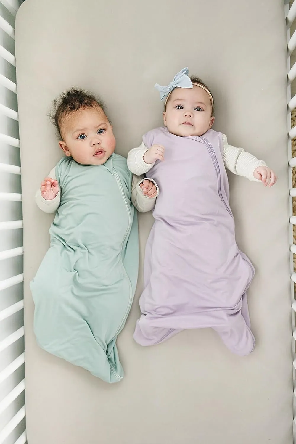 Sleep Sack 0.5 Tog - Rayon made from Bamboo Baby Sleeping Bag, Wearable Blanket, Unisex