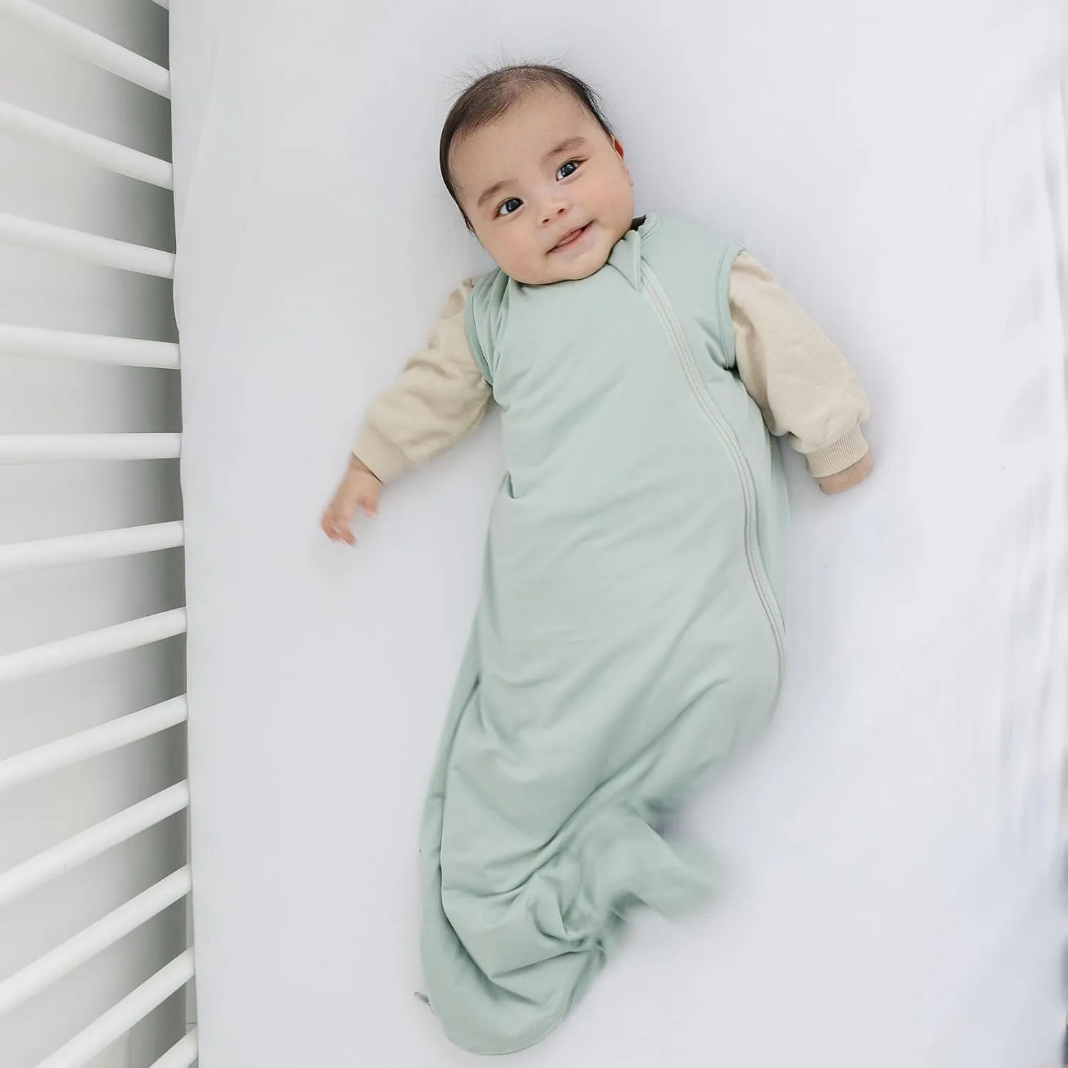 Sleep Sack 0.5 Tog - Rayon made from Bamboo Baby Sleeping Bag, Wearable Blanket, Unisex