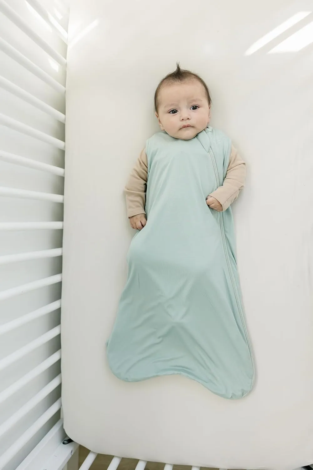 Sleep Sack 0.5 Tog - Rayon made from Bamboo Baby Sleeping Bag, Wearable Blanket, Unisex
