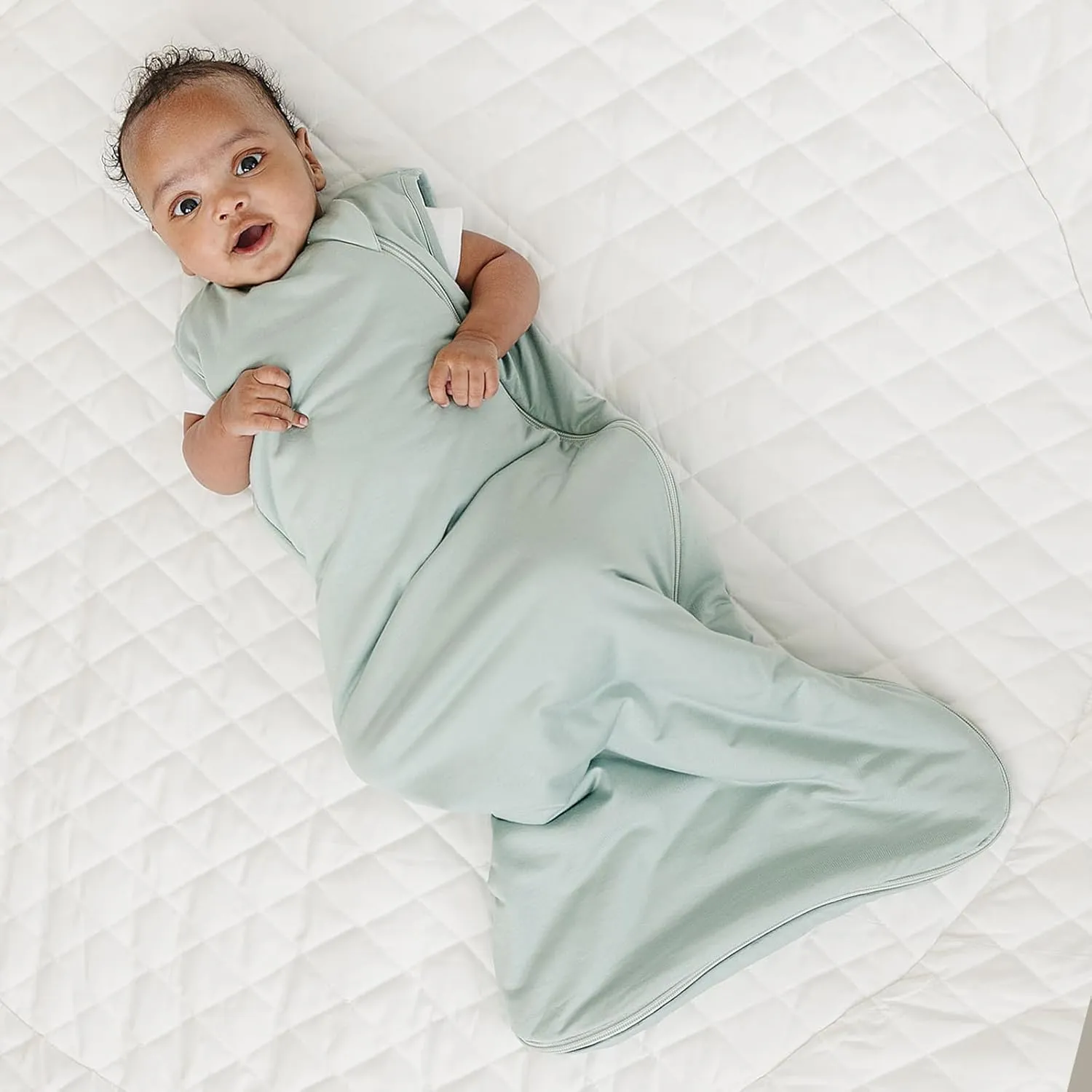 Sleep Sack 1.0 Tog - Rayon made from Bamboo Baby Sleeping Bag, Wearable Blanket, Unisex