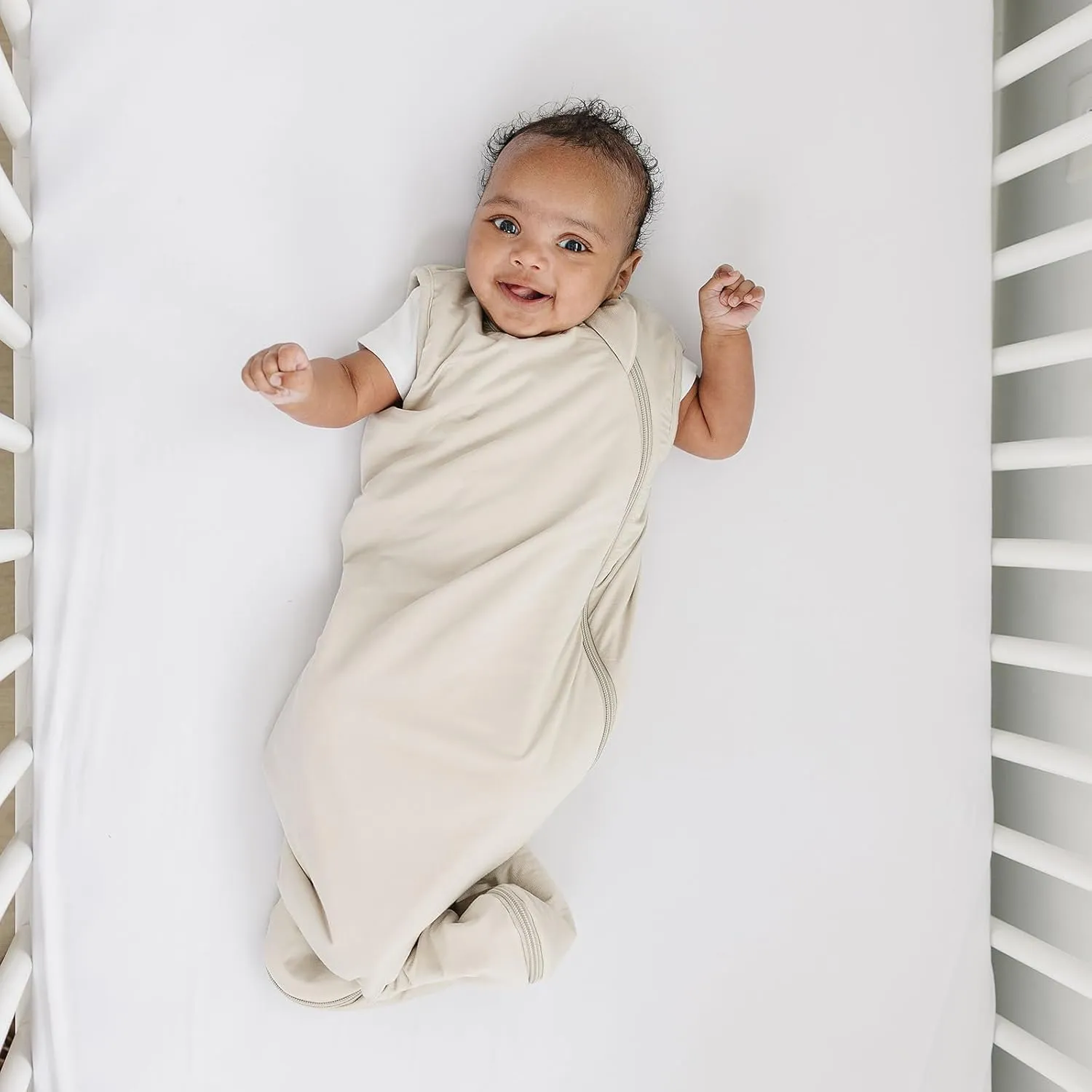 Sleep Sack 1.0 Tog - Rayon made from Bamboo Baby Sleeping Bag, Wearable Blanket, Unisex