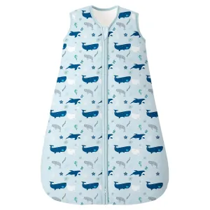 Sleep Sack 18-24 Months TOG 2.5 Winter Baby Wearable Blanket, 100% Cotton Toddler Sleeping Sack with 2-Way Zipper Warm Soft Baby Sleep Sack Shark