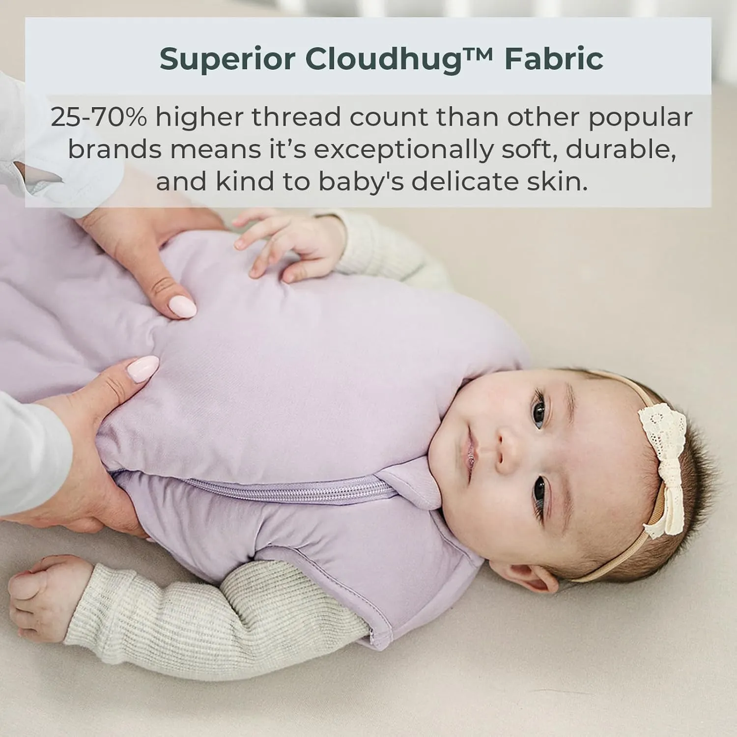 Sleep Sack 2.5 Tog - Rayon made from Bamboo Baby Sleeping Bag, Wearable Blanket, Unisex