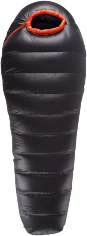 Sleeping Bag Down Sleeping Bag for Adults 4 Season Warm Cool Weather Portable Thermal Sleeping Bag with Storage Bag Traveling, and Outdoors (Color : Black, Size : G)