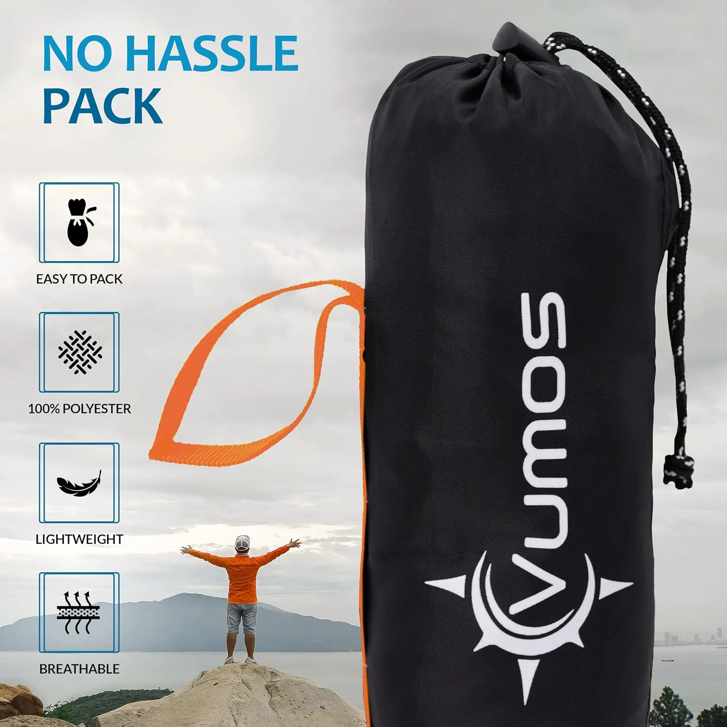 Sleeping Bag Liner and Camping Sheet – Silk Like Material for Travel - Has Full Length Zipper