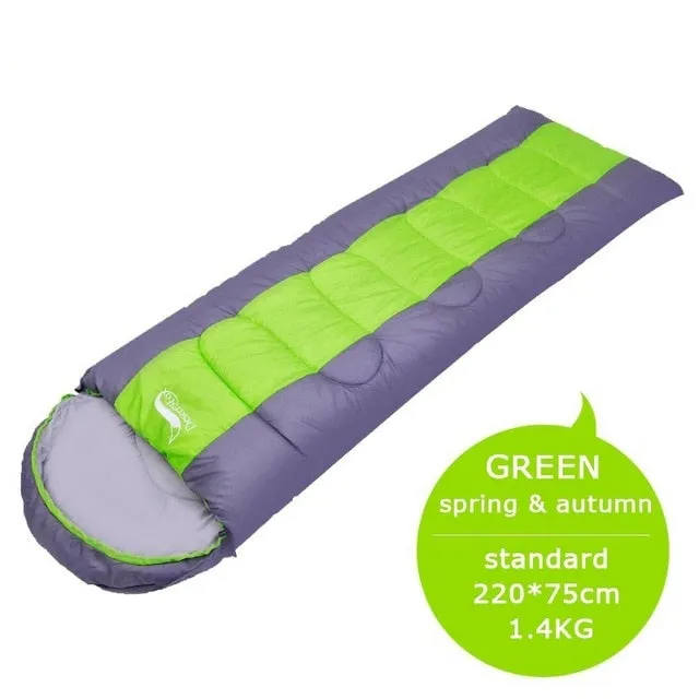 Sleeping Bag Outdoor Warm Hiking & Cold Automated Desert&Fox for Camping Backpacking Season Sleeping Traveling All-out sale Lightweight Envelope 4 Bag,