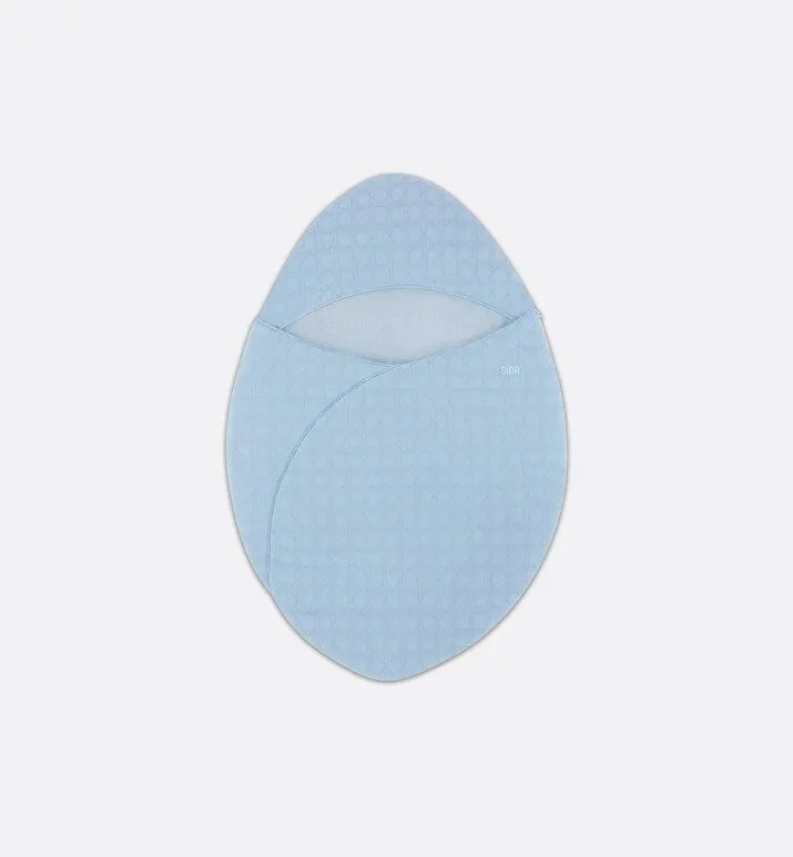 Sleeping Bag • Sky Blue Cannage Cotton Voile