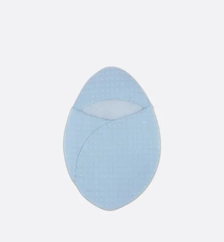 Sleeping Bag • Sky Blue Cannage Cotton Voile