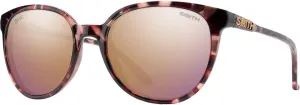 Smith Cheetah Lifestyle Sunglasses - B4BC Rose Tortoise | Chromapop Polarized Rose Gold