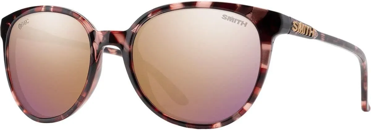 Smith Cheetah Lifestyle Sunglasses - B4BC Rose Tortoise | Chromapop Polarized Rose Gold