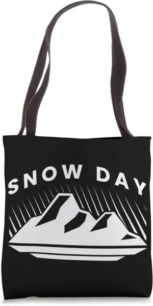 Snow Day Globes Lover Snowing Snowfall Winter Snowy Days Tote Bag