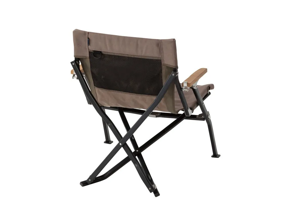 Snow Peak Gray Low Beach Chair Short