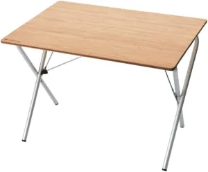 Snow Peak Single Action Camping Table, Portable Dining and Game Outdoor Table - Medium