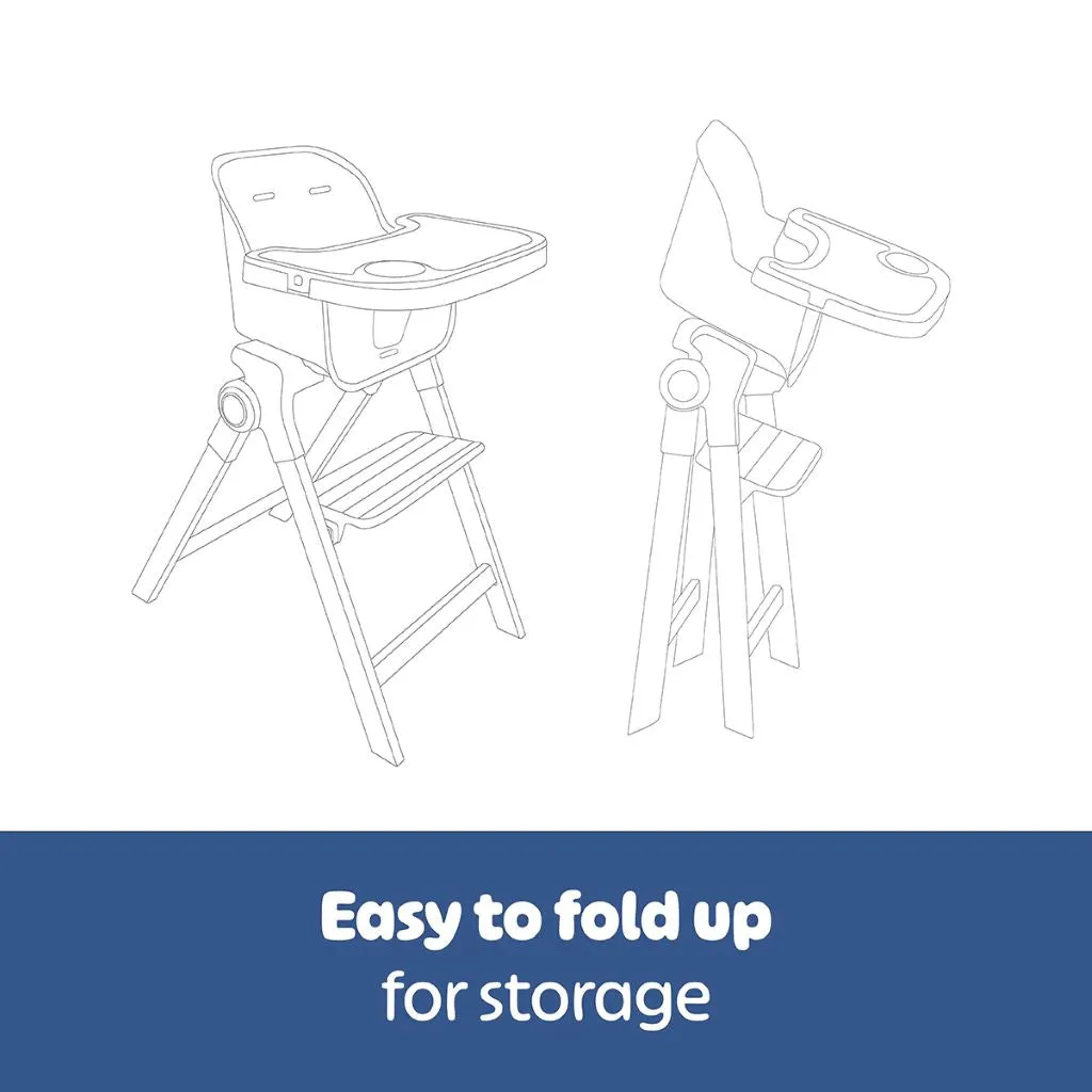 SNUGGLETIME FOLDABLE BABY HIGH CHAIR