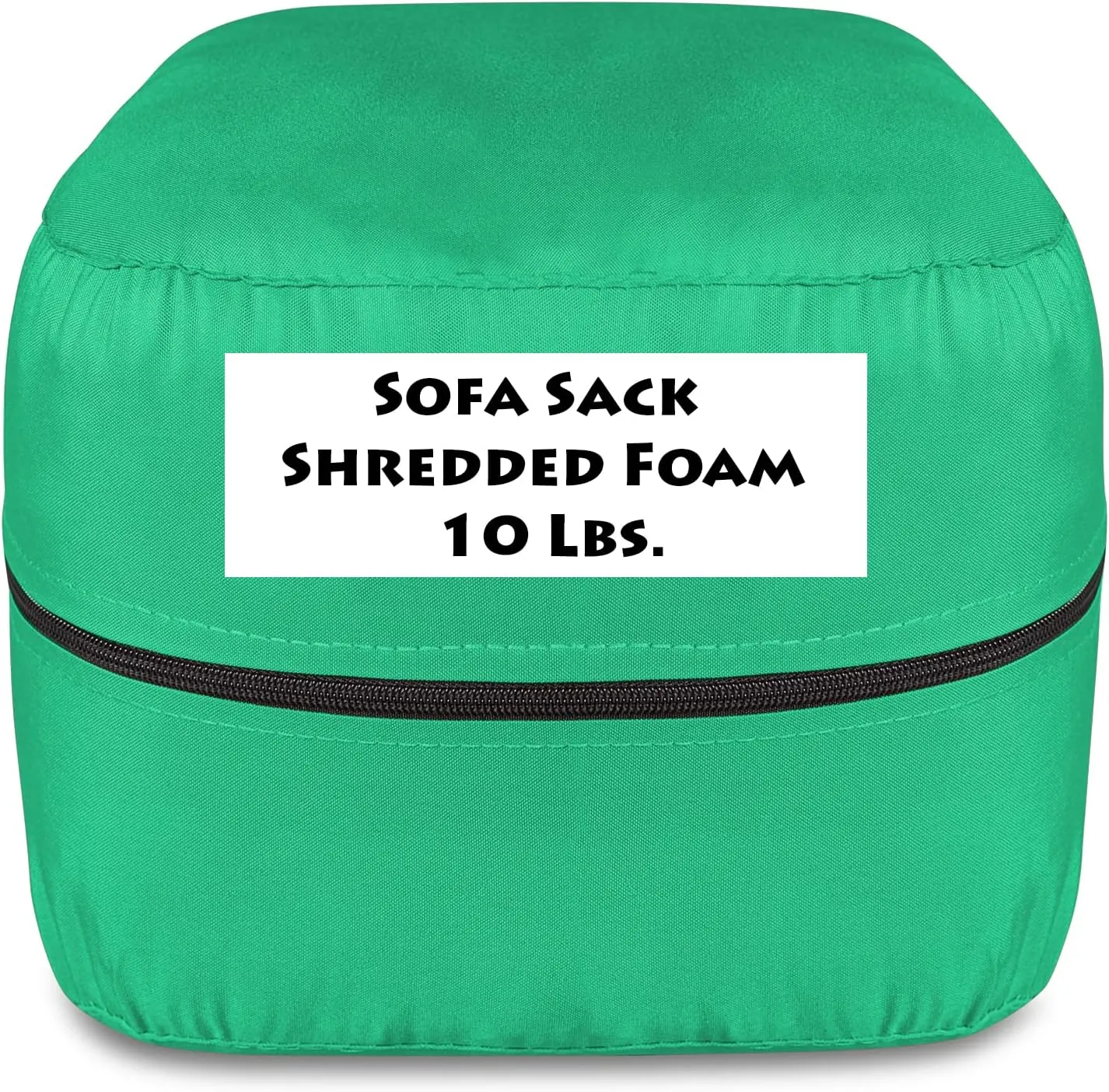 Sofa Sack Shredded Foam Refill: Memory Foam Filling Refill for Bean Bags, Dog Beds and Pillows, 10lbs, Multi-Color
