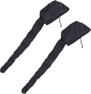 SOIMISS 2pcs Portable Heat Hats for Deep Conditioning Thermal Steamer Caps for Home Use for Hair Dryers Design Black Hair Care