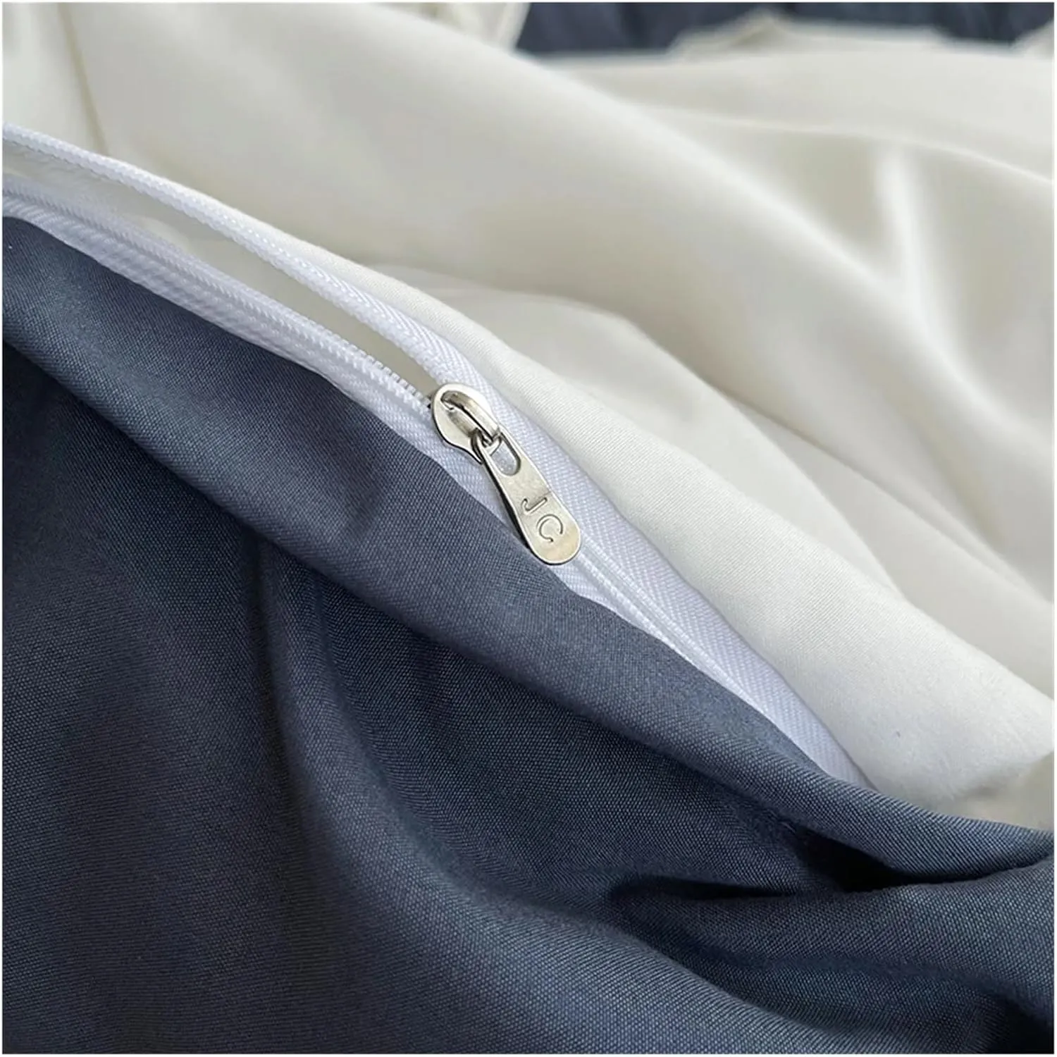 Solid Color King Duvet Cover Set Bedding Set Black Quilt Cover Set Skin Friendly Fabric Bedding Cover Set(B,Twin Size 4pcs)