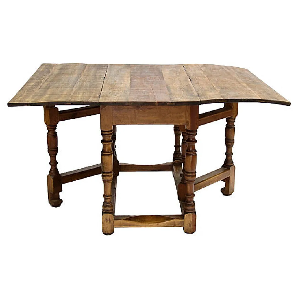 Spanish Harvest Folding Gate-Leg Table