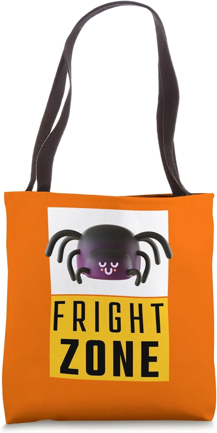 Spooky Season, Fright Zone, Cute Halloween Monsters Shirt Tote Bag