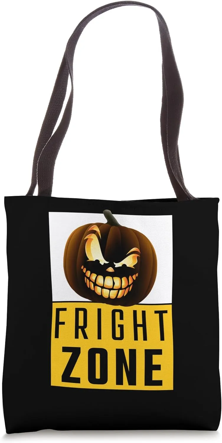 Spooky Season, Fright Zone, Cute Halloween Monsters Shirt Tote Bag