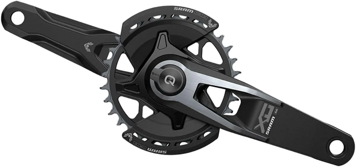 SRAM, X0 T-Type Spindle Power Meter, Power Meter Crankset, Speed: 12, Spindle: 28.99mm, BCD: Direct Mount, 32, Dub, 175mm, Black, Boost