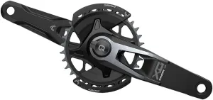 SRAM, X0 T-Type Spindle Power Meter, Power Meter Crankset, Speed: 12, Spindle: 28.99mm, BCD: Direct Mount, 32, Dub, 175mm, Black, Boost