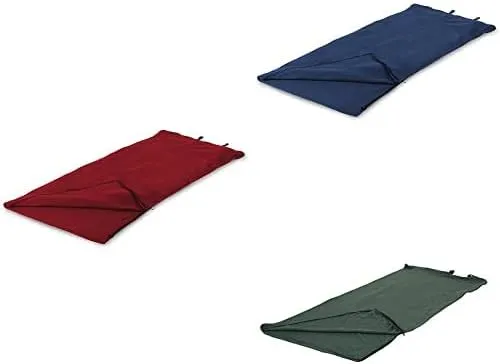 Stansport Fleece Sleeping Bags - 3 Pack Bundle