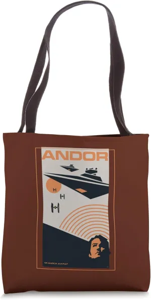 Star Wars Andor Season 2 Imperial Forces Retro Poster Art Tote Bag