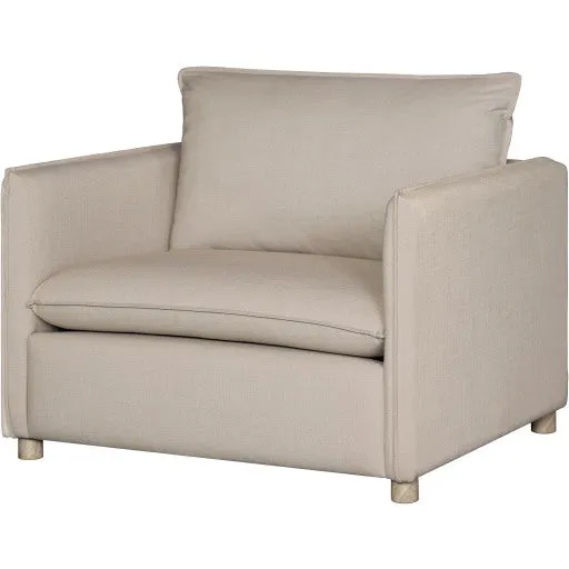 Stylish Comfort - 32"H x 39"W x 42"D Holliston Accent Chair