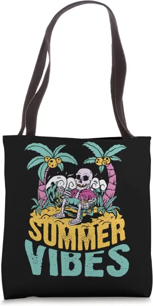 Summer Vibes Beach Lifestyle Sunny Temperate Season Tote Bag