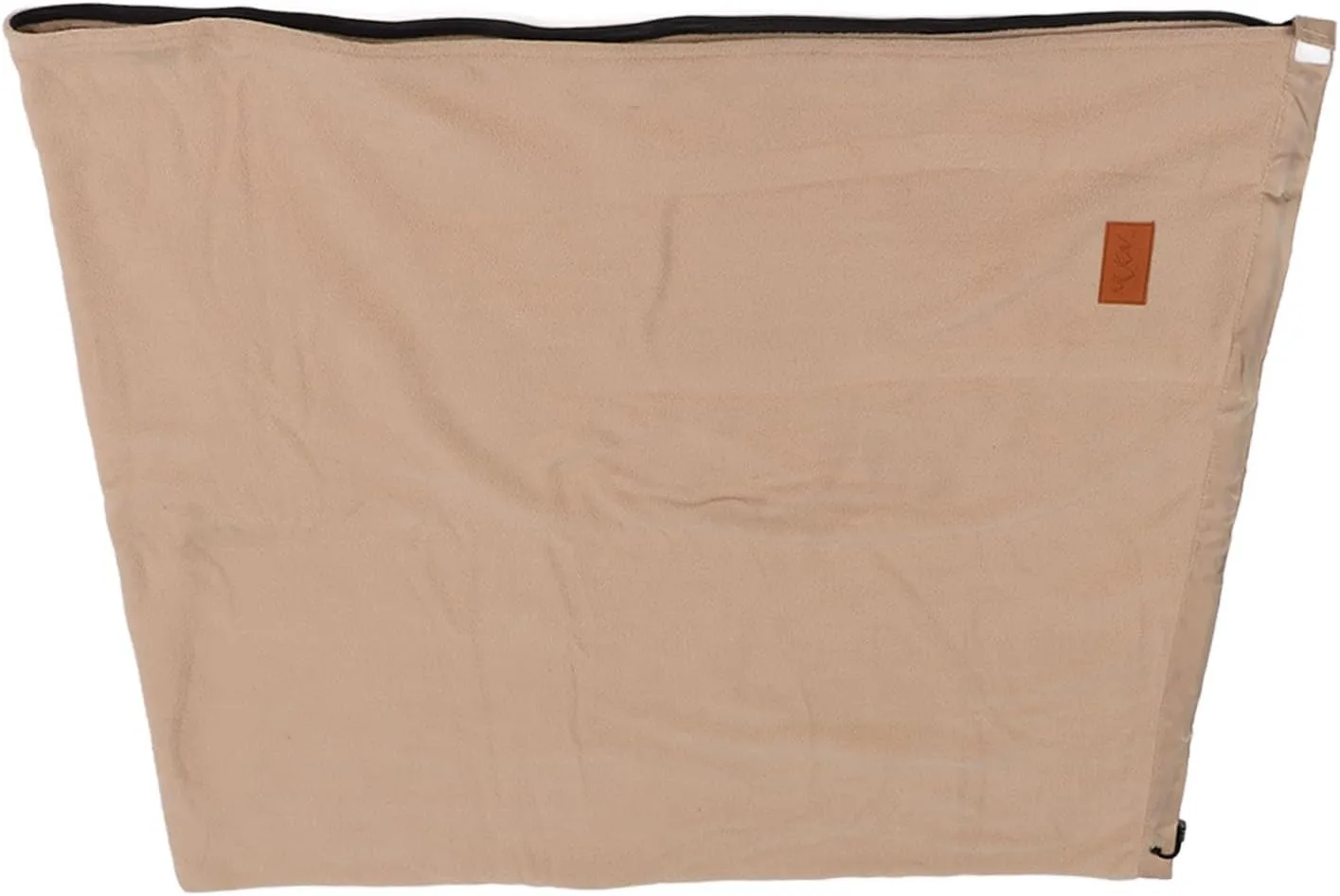 Super Thick Fleece Sleeping Bag Liner with Zipper, for Camping Travel Backpacking, Easy to and, Large Space for Unfettered Movement, Multipurpose Use a