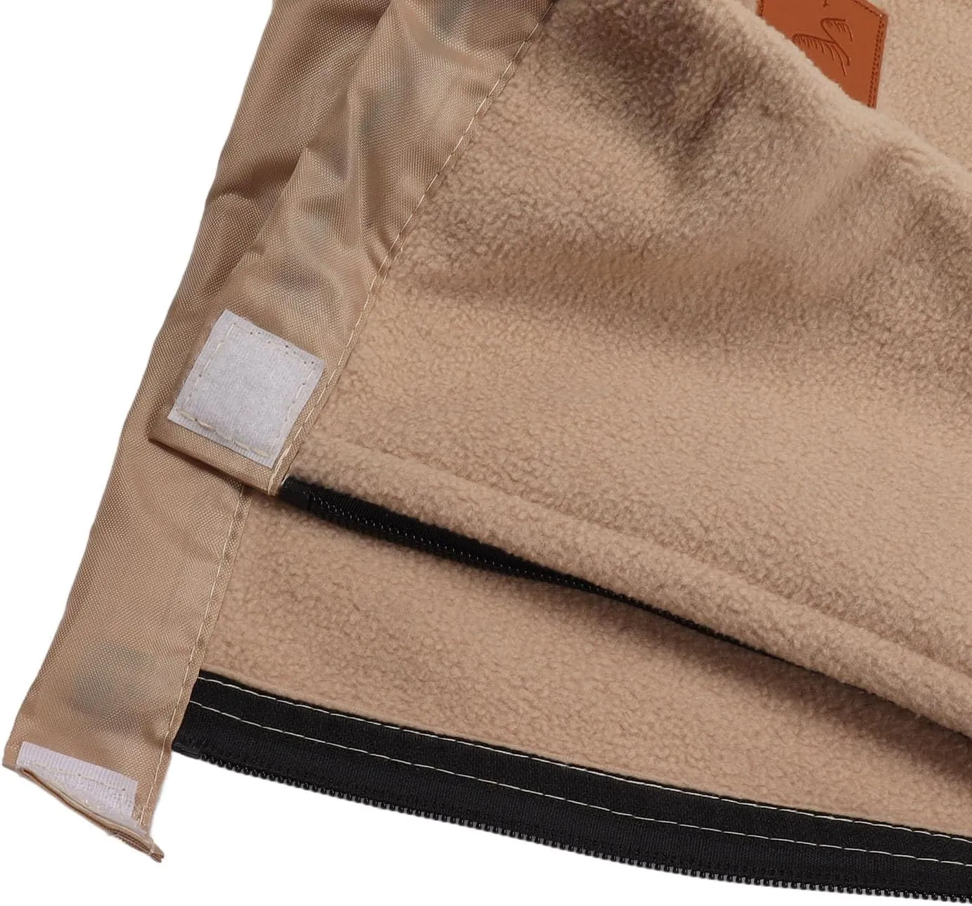 Super Thick Fleece Sleeping Bag Liner with Zipper, Soft and Sturdy Camping Blanket for Travel Backpacking, Large Space and Easy to, Provides Extra Warmth and Comfort