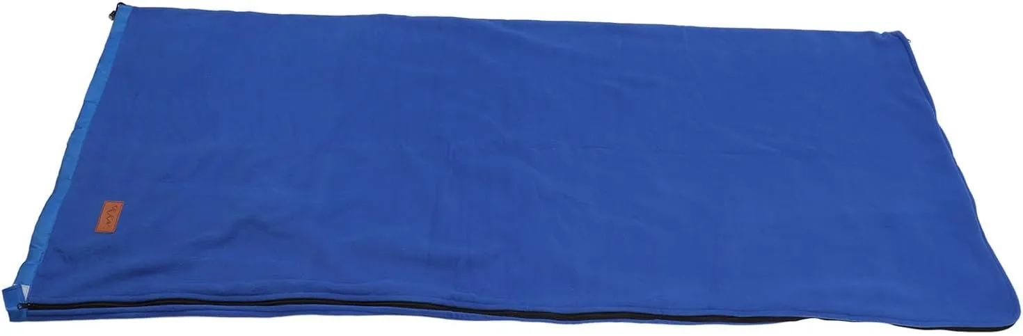 Super Thick Fleece Sleeping Liner with, Soft and Durably Camping Blanket for Travel and Backpacking, Provides Extra Warmth and Comfort