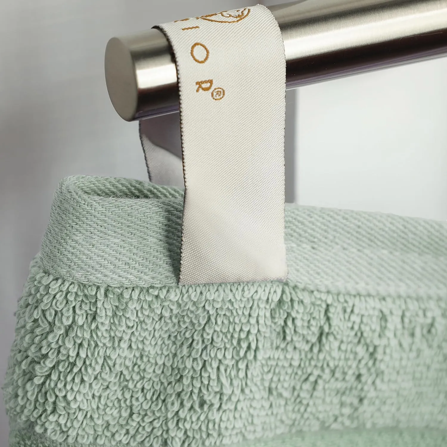 Superior Egyptian Cotton 6-Piece Towel Set, Bathroom Essentials, Towels For Bathroom, Apartment, Airbnb, Guest Bath, Face, Hand, Bath Towels, Washcloths, Absorbent, Fast Drying, Sage