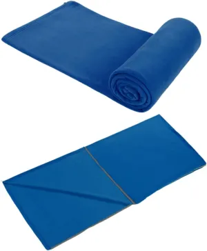 SUPVOX Outdoor Sleeping Bag 180x75cm Fleece Mattress for Hiking Camping and Home Use Wearable Packable Sleeping Pad