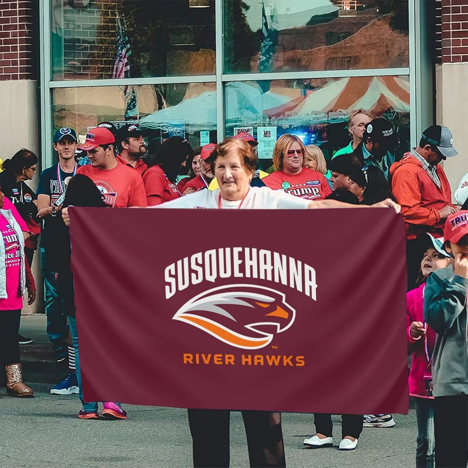 Susquehanna University Logo Banner Breeze Flag Outdoor Flags Home Flag Garden Flag 3 'X 5' Ft
