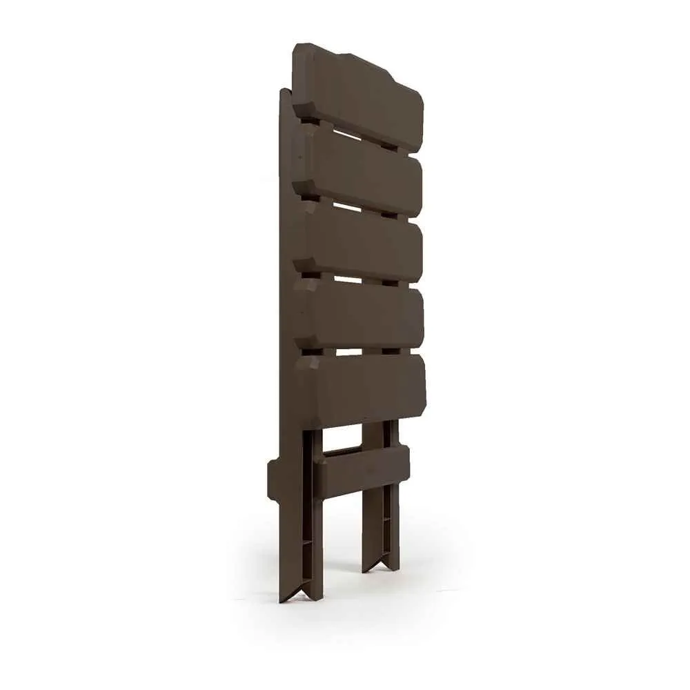 Table Folding Small Brown