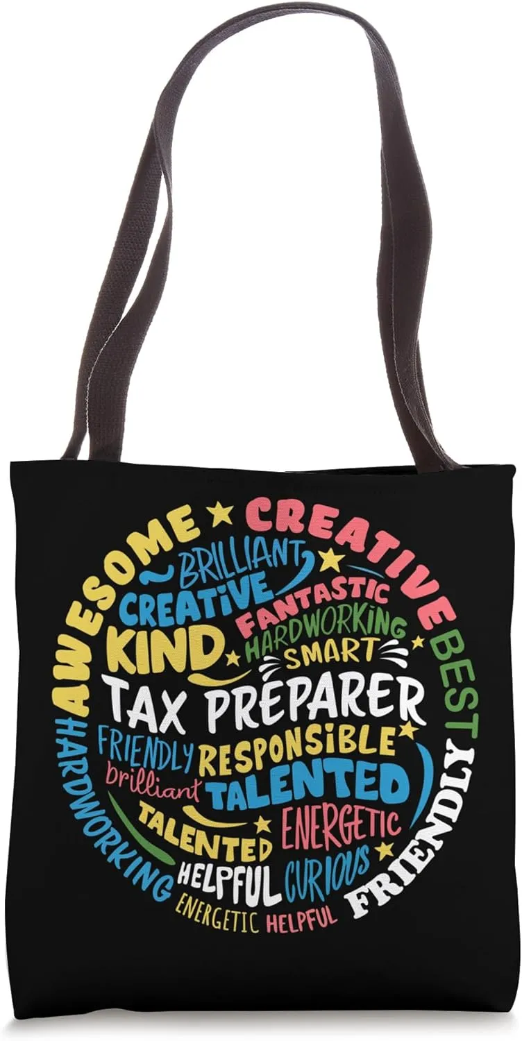 Tax Preparer Gift Funny Tax Season Appreciation Tote Bag