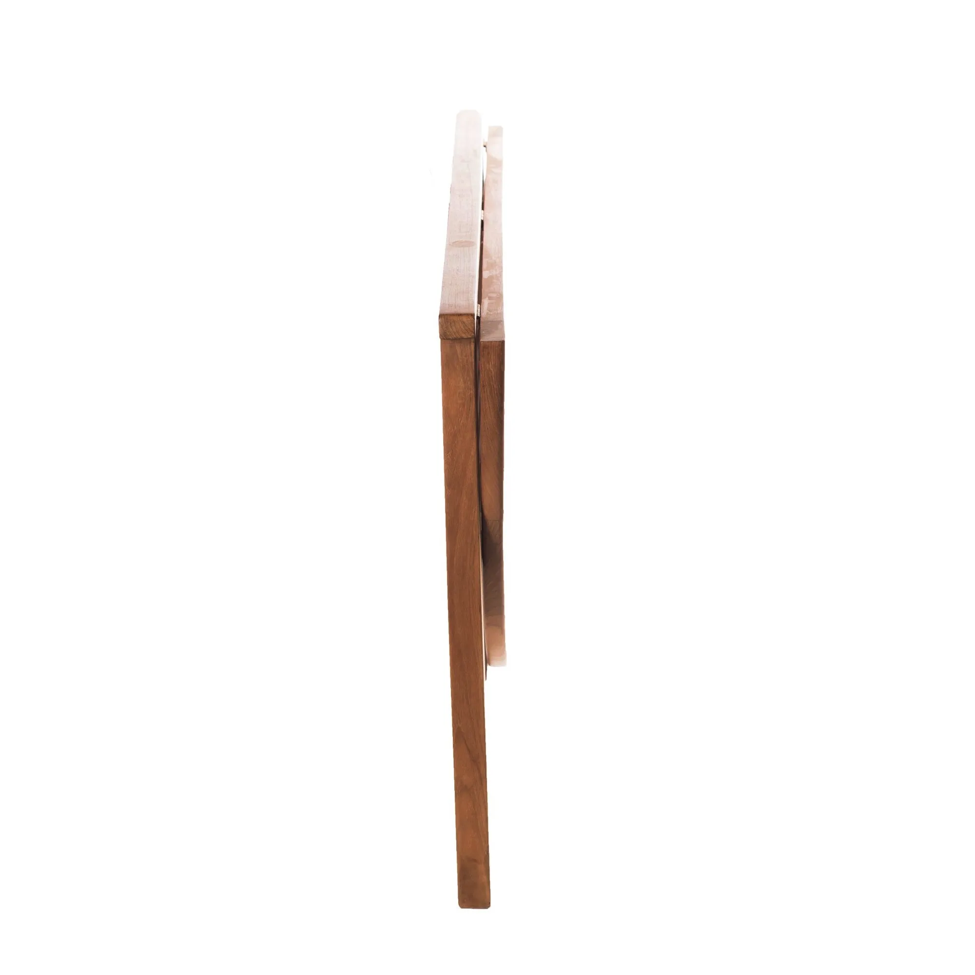 Teak Folding Balcony Table - Semi Round 48" (120 cm)