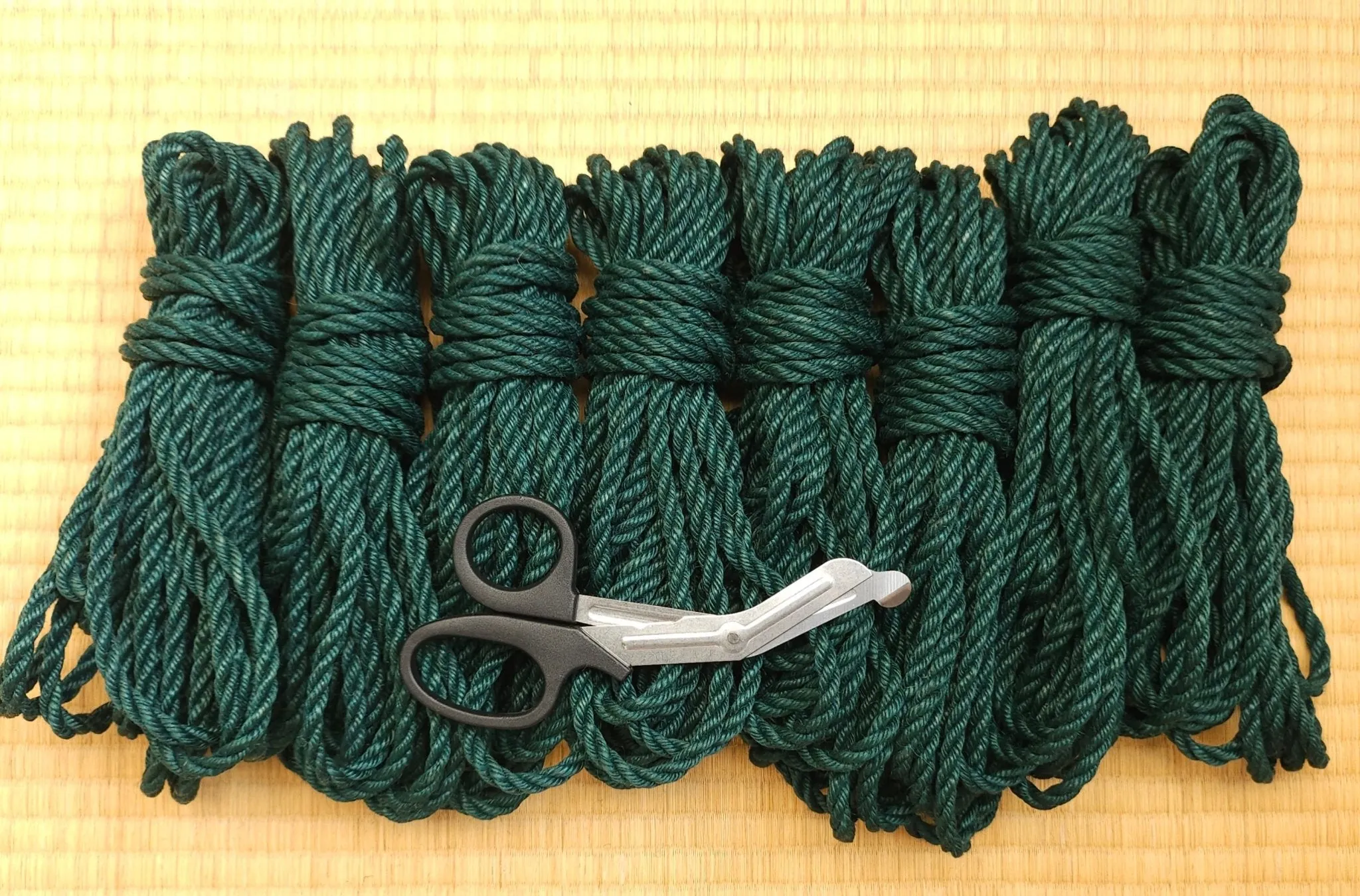 Teal - Fully Treated Jute Shibari Rope
